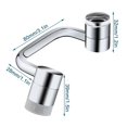thumbnail image 2 of Bigsale! 1080 Faucet Extender Big Angle Spray Aerator 1080 Degree Rotation Anti-Corrosion And Anti-Rust Sturdy Copper Faucets, 2 of 5