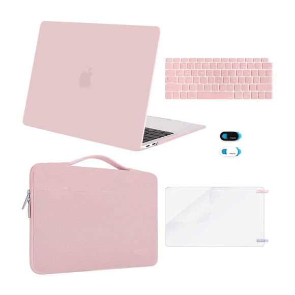 MOSISO Compatible avec MacBook Air 13 Pouces Case M1 Chip 2022 2021 2020 2019 2018 Release A2337 A2179 A1932 Retina Display, Plastic Hard Shell&Bag&Keyboard