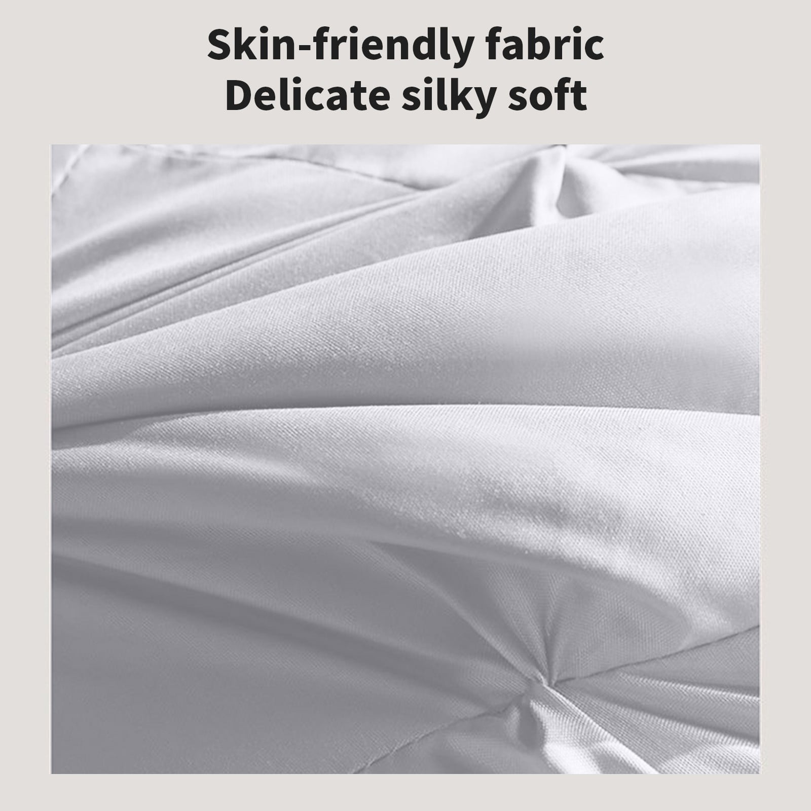 Ultra Soft Pillow Core - Cervical Support Pillow – Ergonomic Firm Orthopedic Neck Pillow for Pain Relief, Back and Side Sleepers 18.89X 29.13IN White
