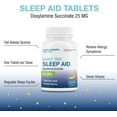 thumbnail image 5 of Puregen Labs Sleep Aid Doxylamine Succinate 25mg Non-Habit Forming (225 Tablets) - 3PK, 5 of 6
