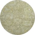 thumbnail image 2 of Addison Rugs Mayfield Premium Machine Washable Traditional Damask Sage Round Rug, 8' x 8', 2 of 5