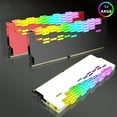 thumbnail image 3 of Xinyolin RA2 Memory Radiator Efficient Widely Compatible Aluminum Alloy 5V ARGB Desktop Computer RAM Cooler for Home, 3 of 8