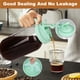 thumbnail image 4 of Cafetera Cold Brew QHH, jarra de cristal de boca ancha de 1,9 L, 4 of 7
