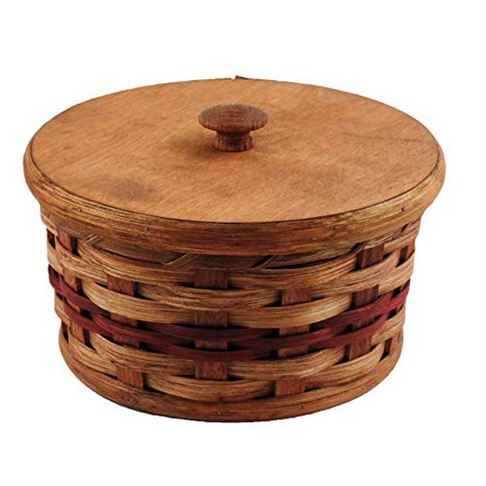 Amish Handmade Berry Basket w/Lid