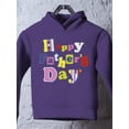 thumbnail image 3 of Happy Father's Day Text Hoodie Toddler -Image by Shutterstock,  2 Toddler, 3 of 4