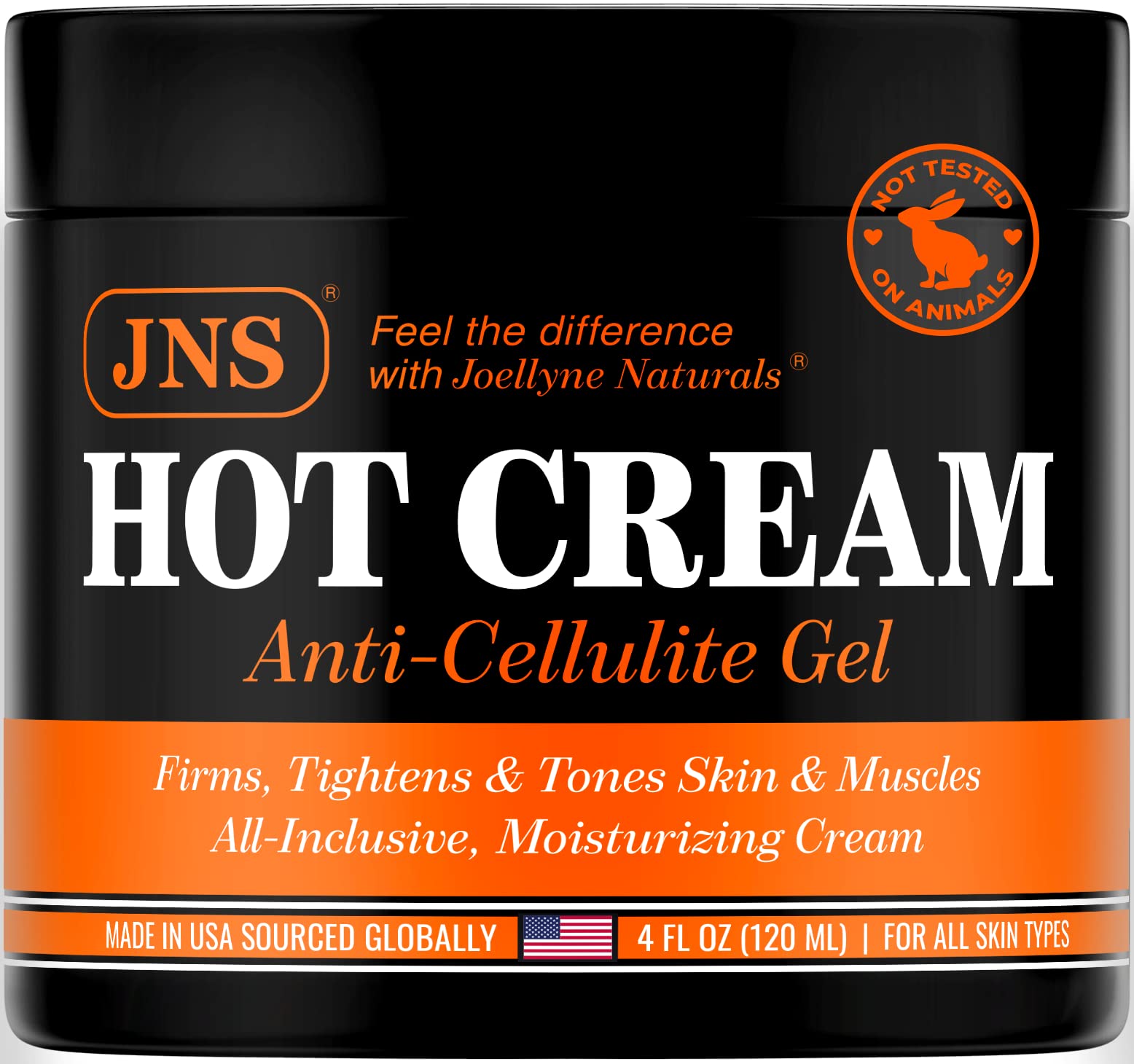 Cellulite Cream Hot Cream for Belly, Thighs and Butt Made in USA