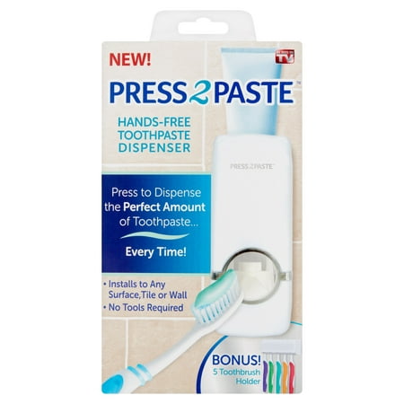 UPC 740275046623 product image for Press2Paste Hands-Free Toothpaste Dispenser As Seen on TV | upcitemdb.com