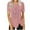 Pink, variant on Women Summer Tops Trendy Blouses for Women Casual Plus Size Plus Size T Shirts Loose Fit