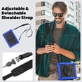 thumbnail image 7 of For Samsung Galaxy Tab A11+/A11 Plus Case 11 inch, 360 Rotating Shockproof Cover with Stand, Screen Protector, Shoulder Strap (2025, SM-X230/X235/X236), Blue, 7 of 7