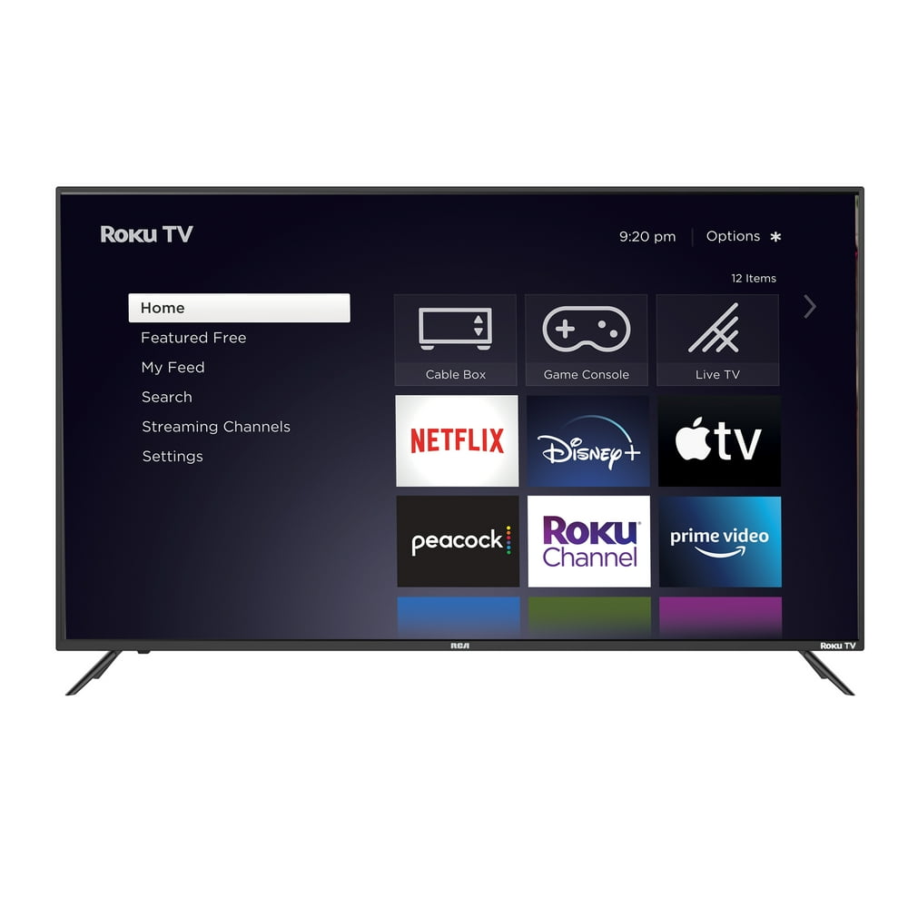 RCA 70" Class 4K UHD 2160P HDR Roku Smart LED TV RTRU7027US Walmart