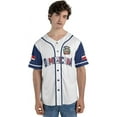 thumbnail image 5 of Custom Dominican Jersey for Men Dominican Baseball Jersey Dominican Baseball Jersey Dominicana Shirt Dominican Flag Jersey (3XL), 5 of 8