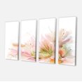 thumbnail image 2 of Floral Abstract Design on White - Extra Large Floral Wall Art, 2 of 3