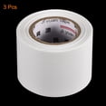 thumbnail image 3 of Unique Bargains 5cmx12m Non-Adhesive Protector Wrap Pipe Protective Tape White 3Pack, 3 of 5