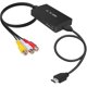 thumbnail image 1 of Convertidor RCA a HDMI, adaptador compuesto a HDMI compatible con 1080p Pal/nts ShuxiuWang 9024715390561, 1 of 1