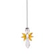 thumbnail image 2 of Gwong Decoración hogareña Creative Craft Angel Forma Rhinestone Colgante DIY Colgando Ornamento Decoración del teléfono Gwong 21057407, 2 of 7