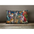 thumbnail image 4 of Carolines Treasures PTW2072PW1216 Halloween at Grandpas Golden Retriever Canvas Fabric Decorative Pillow  12H x16W, 4 of 4