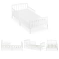 Dream on Me Classic Design Toddler Bed, White