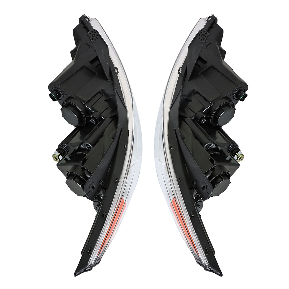 Labwork 2pcs Headlights Assembly Headlamps Housing L&R Fit for 2011 2012 2013 2014 Hyundai Sonata