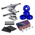 thumbnail image 2 of Cal 7 Skateboard Combo, 5.25" Silver Trucks, 52mm 99A Wheels, and Bearings/Hardware Set (Blue Wheels), 2 of 3