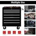 thumbnail image 6 of Juiluna Tool Chest with 7 Drawers, Tool Cart with 7 Organizer Tray Divider Set & Wheels, Rolling Tool Box Organizer for Garage, Workshop, Home Crafts, 6 of 7