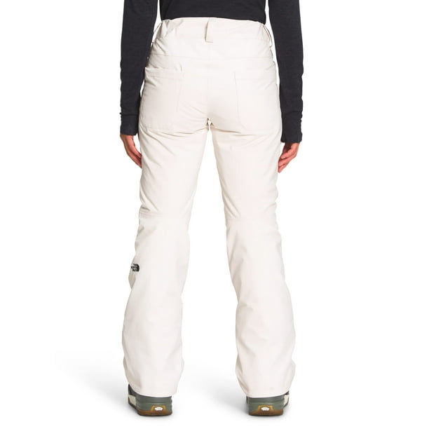 The North Face Women's About-A-Day Insulated Snow Pant, Gardenia White,  X-Large Regular 