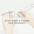 thumbnail image 6 of Noble Linens Navy Blue Diamond Pattern 2-Piece Duvet Cover Set, Twin/TwinXL, 6 of 10