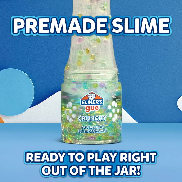 Elmer's, Gue Premade Slime, Crunchy Slime, 2 Count - Walmart.com