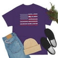 thumbnail image 2 of American Flag Patriotic Train Railroad Vintage T-Shirt, Model Old Retro Big Model Locomotive Gifts, Engineer Trains TShirt, Adult Unisex T-shirt, 2 of 9