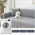 thumbnail image 7 of Waterproof Sofa Blanket Multipurpose Solid Color Furniture Cover Durable Fabric Dust-proof Anti-scratch Home Decor, 7 of 7