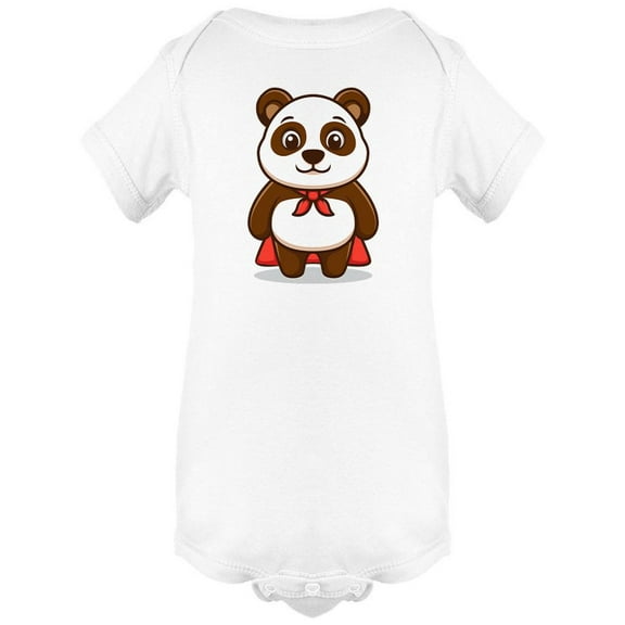 Cute Super Hero Panda Bodysuit Infant -Image by Shutterstock,  24 Months