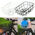 thumbnail image 3 of Bicycle Front Basket W/ Water Bottle Holder Aluminum Alloy Strong Load Capacity, 3 of 9