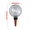 thumbnail image 5 of 500ML Self Watering Globes - Large Watering Balls Water Dispenser Plants Watering Houseplants Clear Plant Watering Globes Automatic Plant Waterer for Plant Indoor Outdoor(2 PCS), 5 of 9