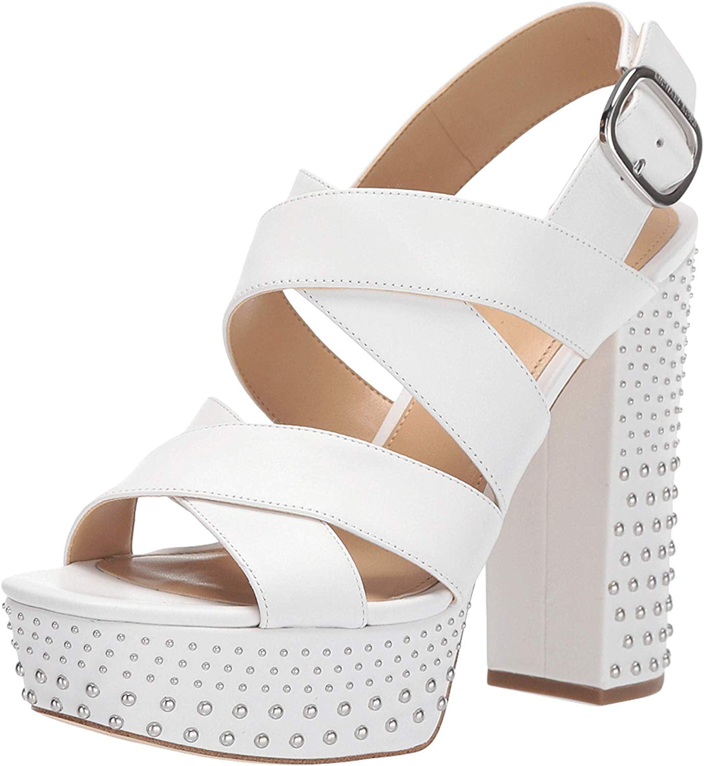 michael kors optic white sandals