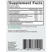 Core Nutritionals Alpha Platinum Ultra-Potent Natural Hormone Optimizer, Anabolic Testosterone Booster and Estrogen Blocker, (56 Capsules)