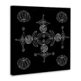 thumbnail image 2 of Stupell Industries Eclectic Simple Monochrome Fractals Canvas Art, 24 x 24, by El Perkin, 2 of 8