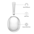 thumbnail image 2 of Srhythm NiceComfort 95 Hybrid Noise Cancelling Headphone Wireless, Over Ear Bluetooth 6.0 Headphones with Transparency Mode, ENC, HD Sound,Space Silver, 2 of 13