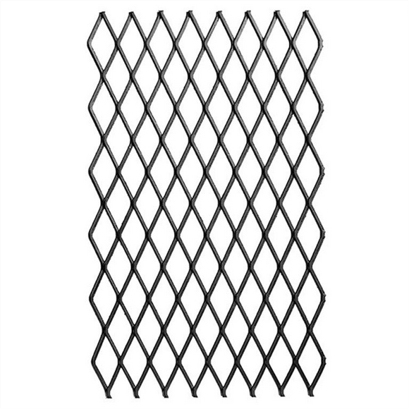 Steel Retainer Ember for Fireplace Grates 7.5x11.8in, Heavy Duty Solid Steel, Add Support to Fire Logs on Grate, Black