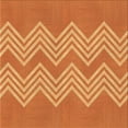 thumbnail image 1 of Ahgly Company Machine Washable Indoor Square Transitional Orange Area Rugs, 6' Square, 1 of 7