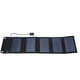 thumbnail image 4 of El cargador solar plegable de 5 es conveniente para llevar Fuente de alimentación de CC de 12 V para exteriores, aventuras, senderismo, camping, viajes, 4 of 5