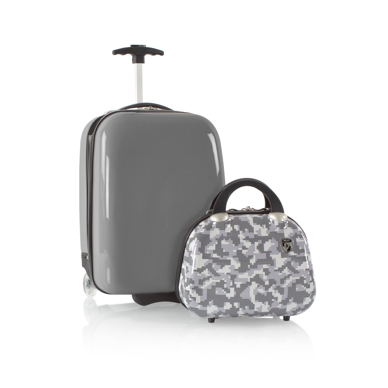 Heys Black Camo 3-Piece Luggage Set