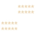 thumbnail image 2 of Langgg 10 Pieces Christmas Tree Plywood Photo Frame Assortment Hotel Living Room Wall Star Hanging Decoration Assorted Kit 2Set, 2 of 6