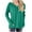 Green1, variant on Kovlvoll Womens Plus Size Tops Long Sleeve V Neck Casual Loose Soft Comfy Fall Solid Color Base Shirts with Pockets