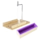 thumbnail image 2 of Molde de jabón, herramienta de corte de jabón multifuncional, cepilladora de jabón, púrpura para hacer bricolaje Jabón hecho a mano Resistencia al desgaste Pizza transpirable, ANGGREK Otros, 2 of 8