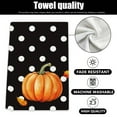 thumbnail image 6 of Todaioua Fall Kitchen Towels,18x24 Inch Buffalo Plaid Dot Pumpkin Fall Decorations for Home Dish Towels Seasonal Autumn Thanksgiving Home Kitchen Decor, 6 of 7