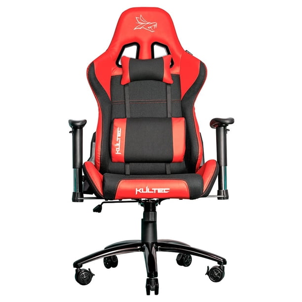 SILLA GAMER KULTEC SERIE X2 ERGONOMICA KLTX-113 ROJO