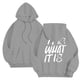 thumbnail image 3 of WILLBEST Sudaderas En Pareja para Hombre, Otoño e Invierno, Moda Informal, Letras Estampadas, Suéter con Capucha De Manga Larga Mediana​​, 3 of 7