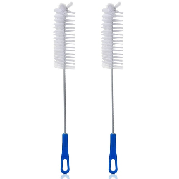 Yoassi 2Pack Long Bottle Cleaning Brush for Narrow Neck Beer, Wine, Kombucha, Hydroflask