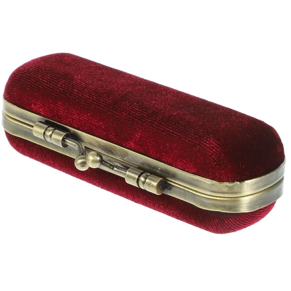 Raindrops Retro Lipstick Case with Mirror Portable Lipstick Holder for mainly aluminum alloy