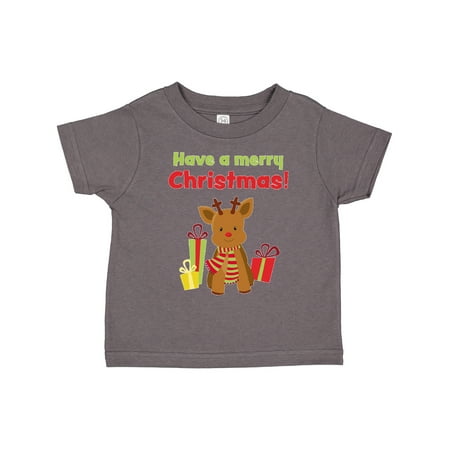 

Inktastic Have a Merry Christmas Reindeer Gift Toddler Boy or Toddler Girl T-Shirt