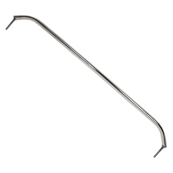 Oval Tube Boat Handle Grab Bar Mount Handrail with Flange and Studs 30 Inches, Marine-Grade Stainless Steel for , RVs, and Boats (Pack of 1)